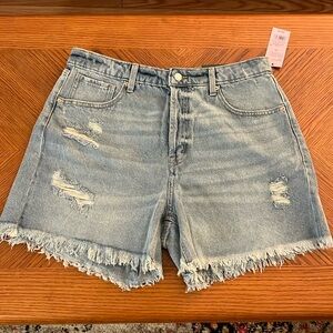 NWT WILD FABLE HIGH WAISTED CUT OFF SHORT